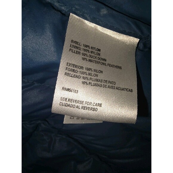 Down Feather Quilted Puffer Premium Women's SZ S Calvin Klein Packable Light - Picture 9 of 13